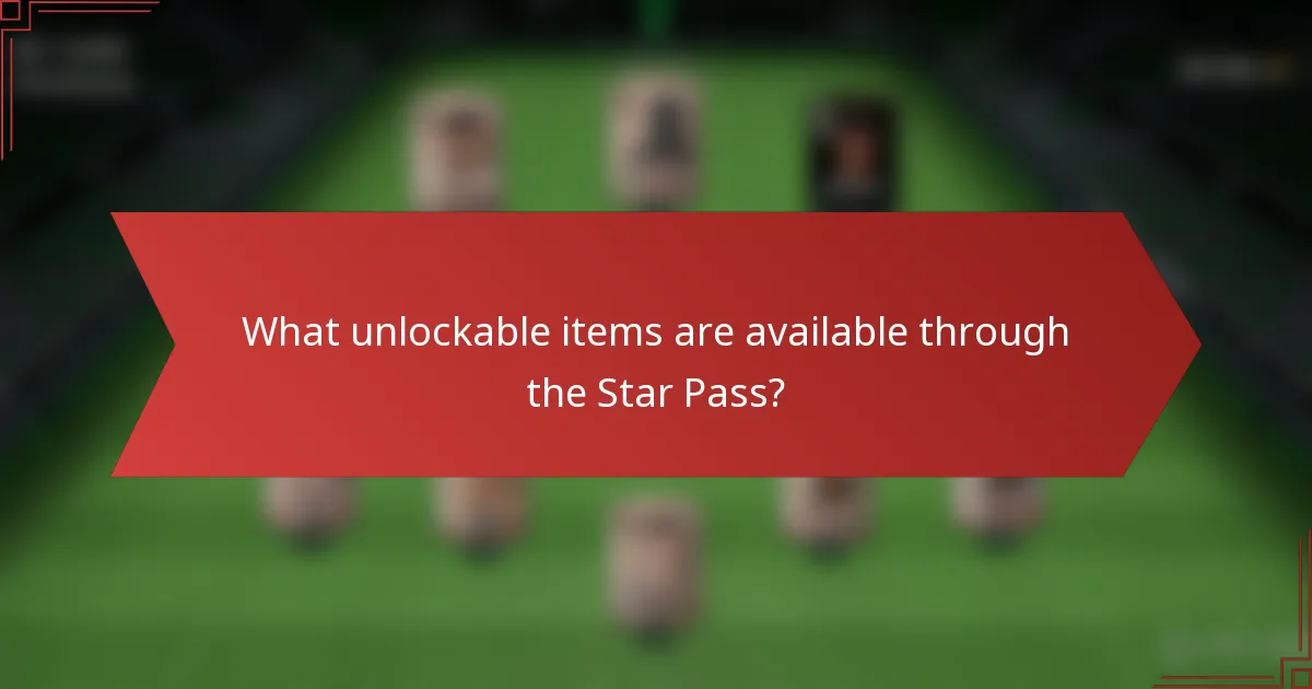 What unlockable items are available through the Star Pass?